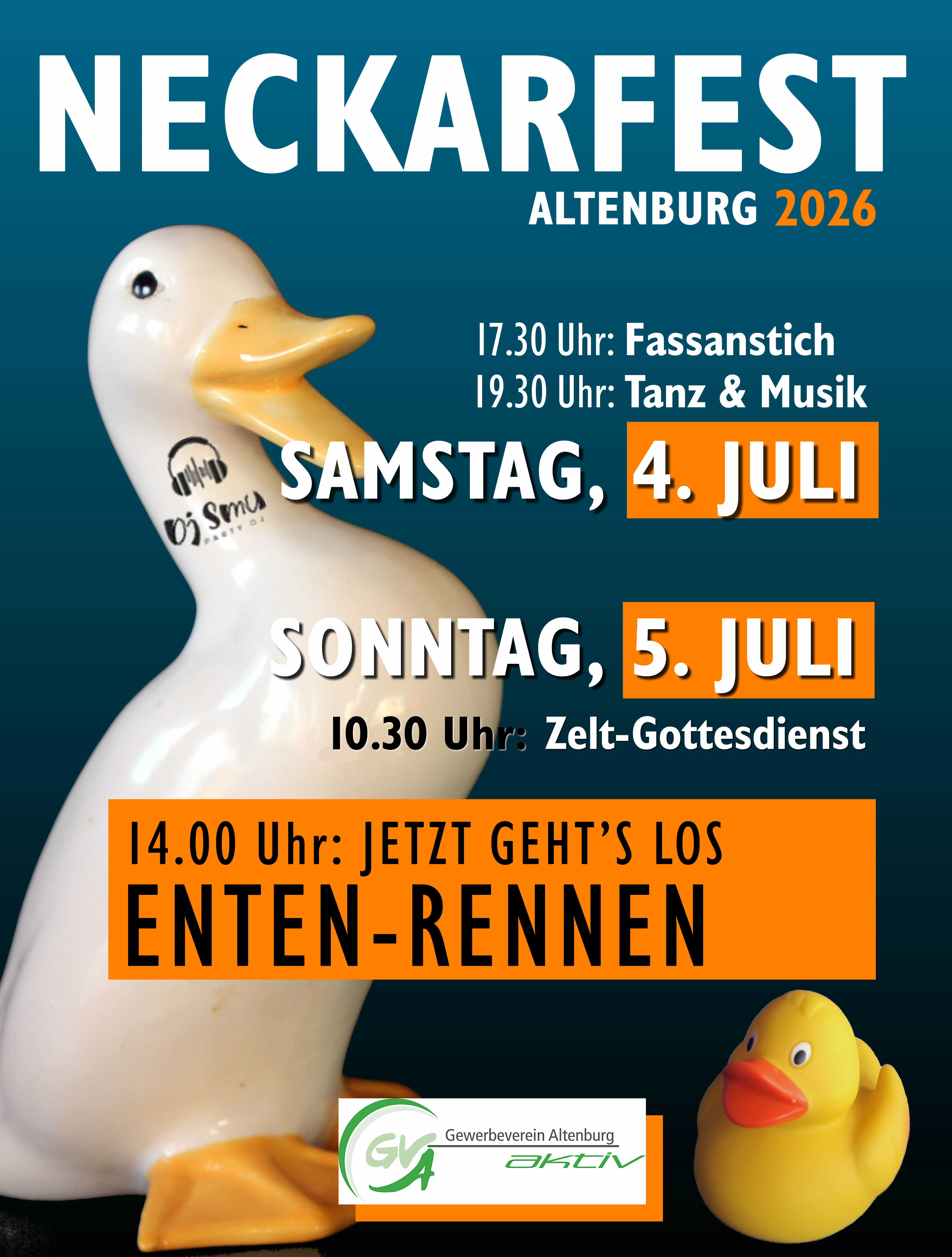 Plakat Neckarfest 2026